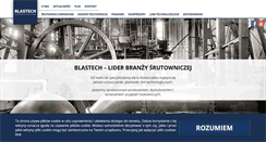 Desktop Screenshot of blastech.pl